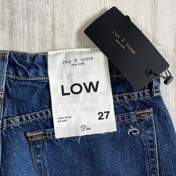 Rag & Bone Cambria Dre Low Rise Short Size 27 NWT - Picture 5 of 15